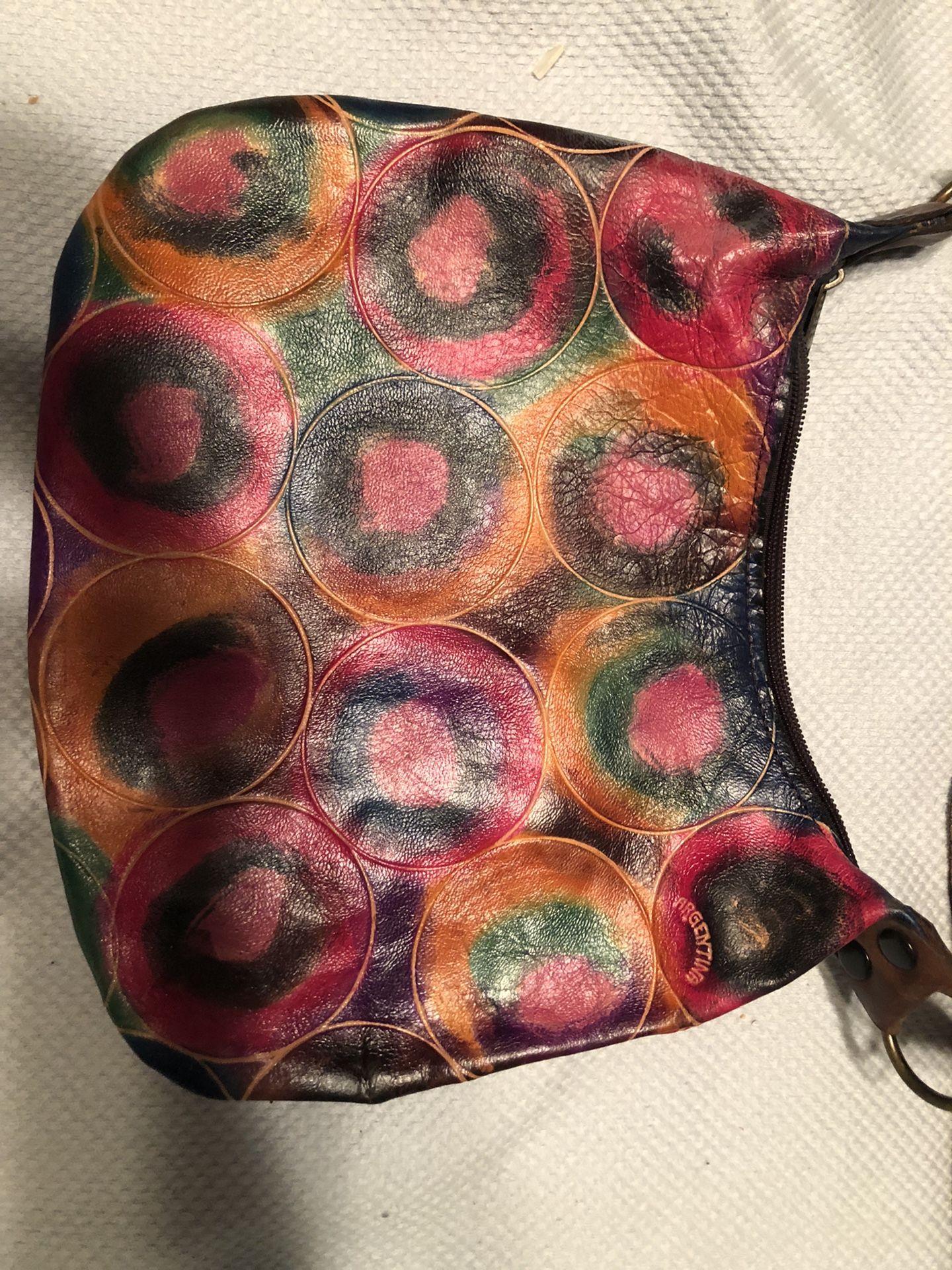 Multicolor Leather Purse