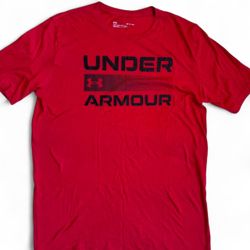 Boys Under Armour Compression DriFit Heat Gear Short Sleeve Fit Size Small