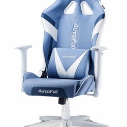 AutoFull Gaming Chair Ice Blue