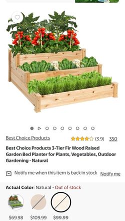 New in box 3 tier planter