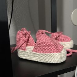 Baby Crotchet Shoe 