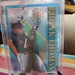 Frank Thomas 1995 Topps Stadium Club Members Only Clearcut Insert Baseball Card 