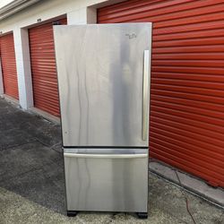 Whirlpool Refrigerator Stainless Steel 