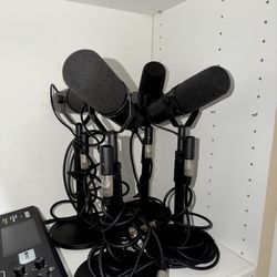 Shure SM7B Mics 4X 