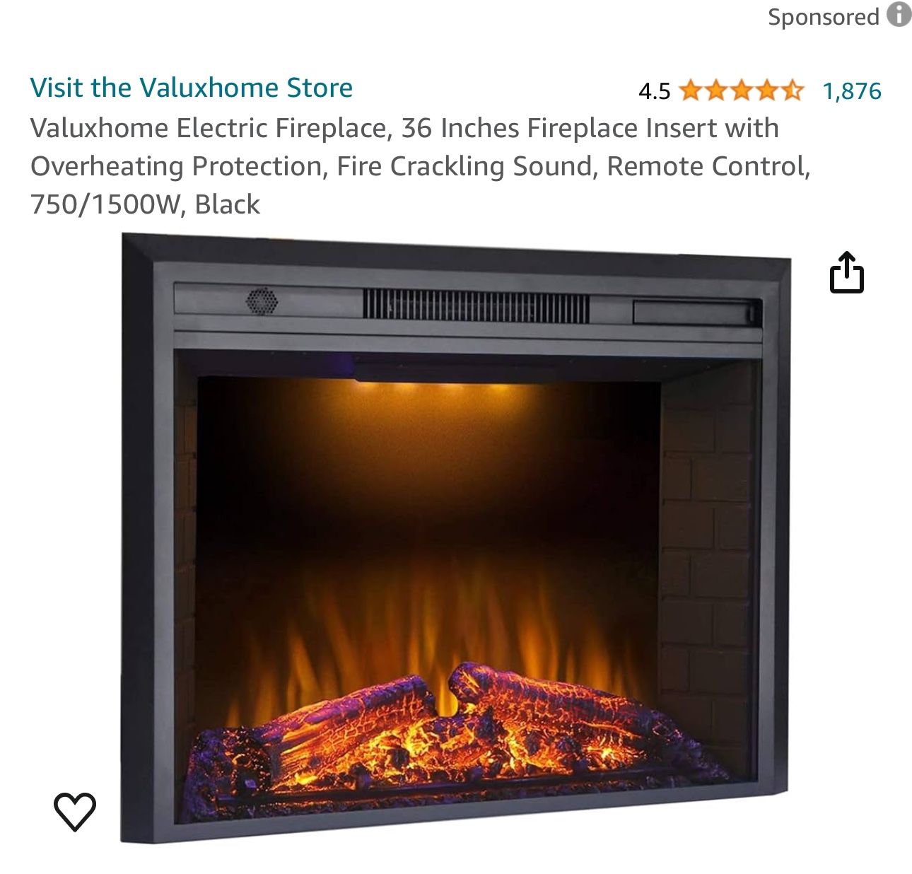 Electric Fireplace