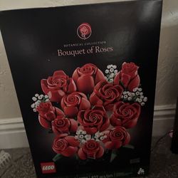 LEGO rose bouquet