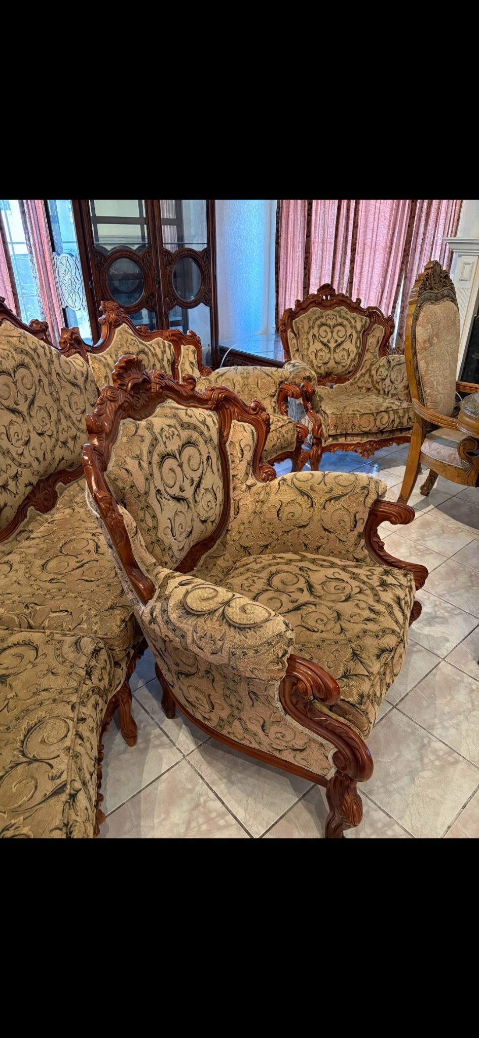 Antique Couch Set