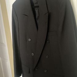 Town Craft Jacket Mens 41 R  Black Blazer Coat.