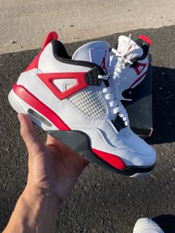 Sz 9.5 Jordan Retro 4s Red Cement $140 FIRM NO TRADES