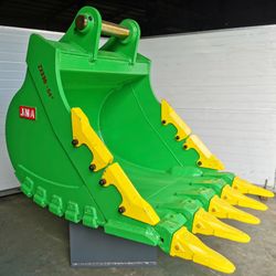 Excavator Hitachi ZX 300 Heavy Duty Rock Bucket 54 Inches Width