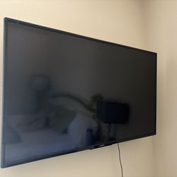 TV with mount