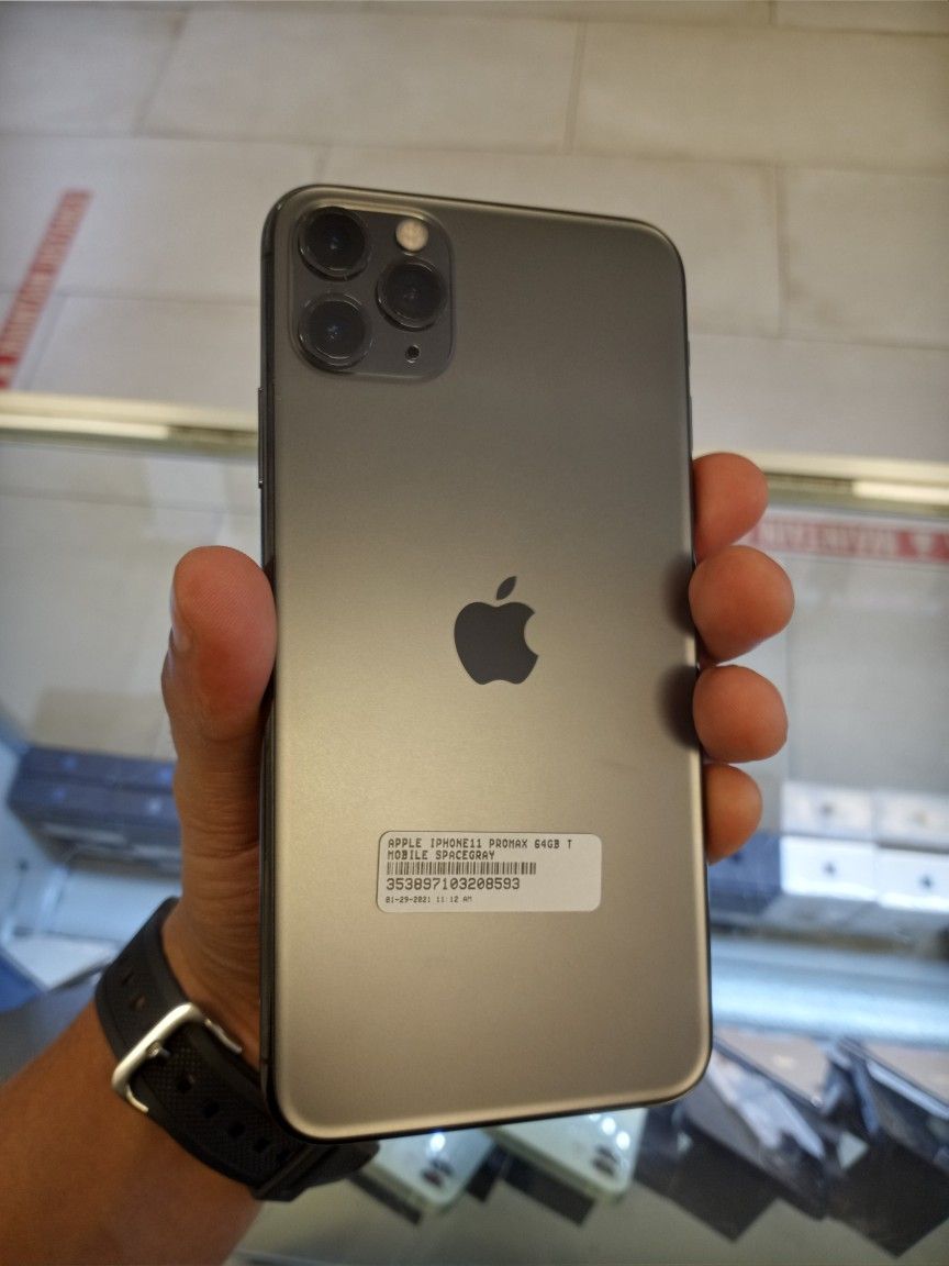 IPHONE 11 PRO MAX 64GB TMOBILE TAKE IT HOME JUST FOR $50 DOWN PAYMENT OR $790 CASH/CARD DEAL