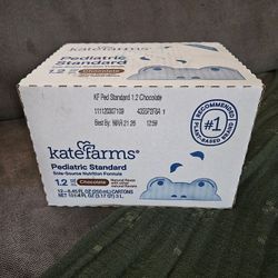 Kate Farms Pediatric Standard Nutrition Shakes -12 Pack 