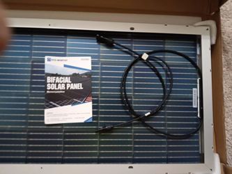 Solar Panel ECO-WORTHY Bifacial Monocrystalline