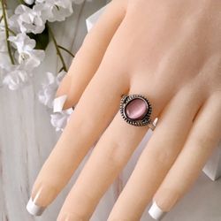 Pink Ring, Size 8