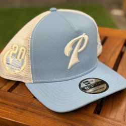San Diego Padres New Era 9FIFTY Snapback Hat 20th Anniversary | Blue/White/Gold