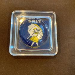 Vintage Glass Magnifying Paperweight 