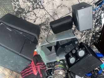 Bose Logitech bic America cerwin Vega insignia speaker purge