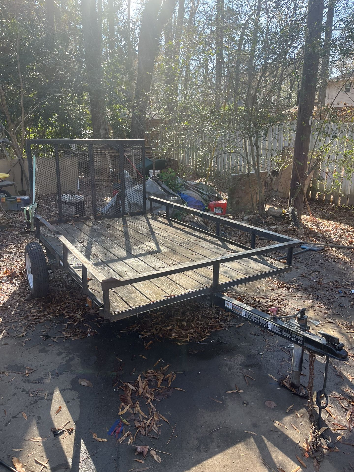 5x8 Utility Trailer 