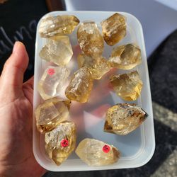 Natural citrine From CONGO 