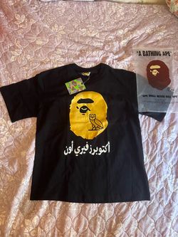 BAPE x OVO Black Gold T-Shirt 🦉