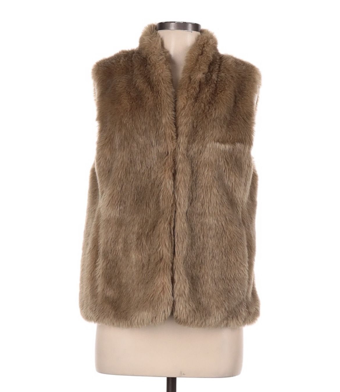 Banana Republic Faux Fur Vest Size Medium