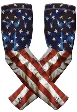 Sports Pro Fit Compression Arm Sleeve (L)