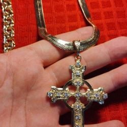 GOLDFILLED Chain And Charm