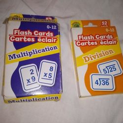 MULTIPLICATION & DIVISION FLASHCARDS
