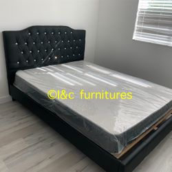 Full Size Or Queen Size Bed Frame King Size New In The Box With Mattress Same Day Delivery 