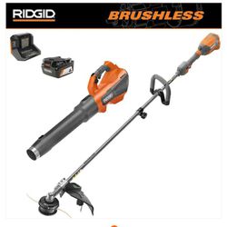 Brushless Ridgid 2 Tool Combo 