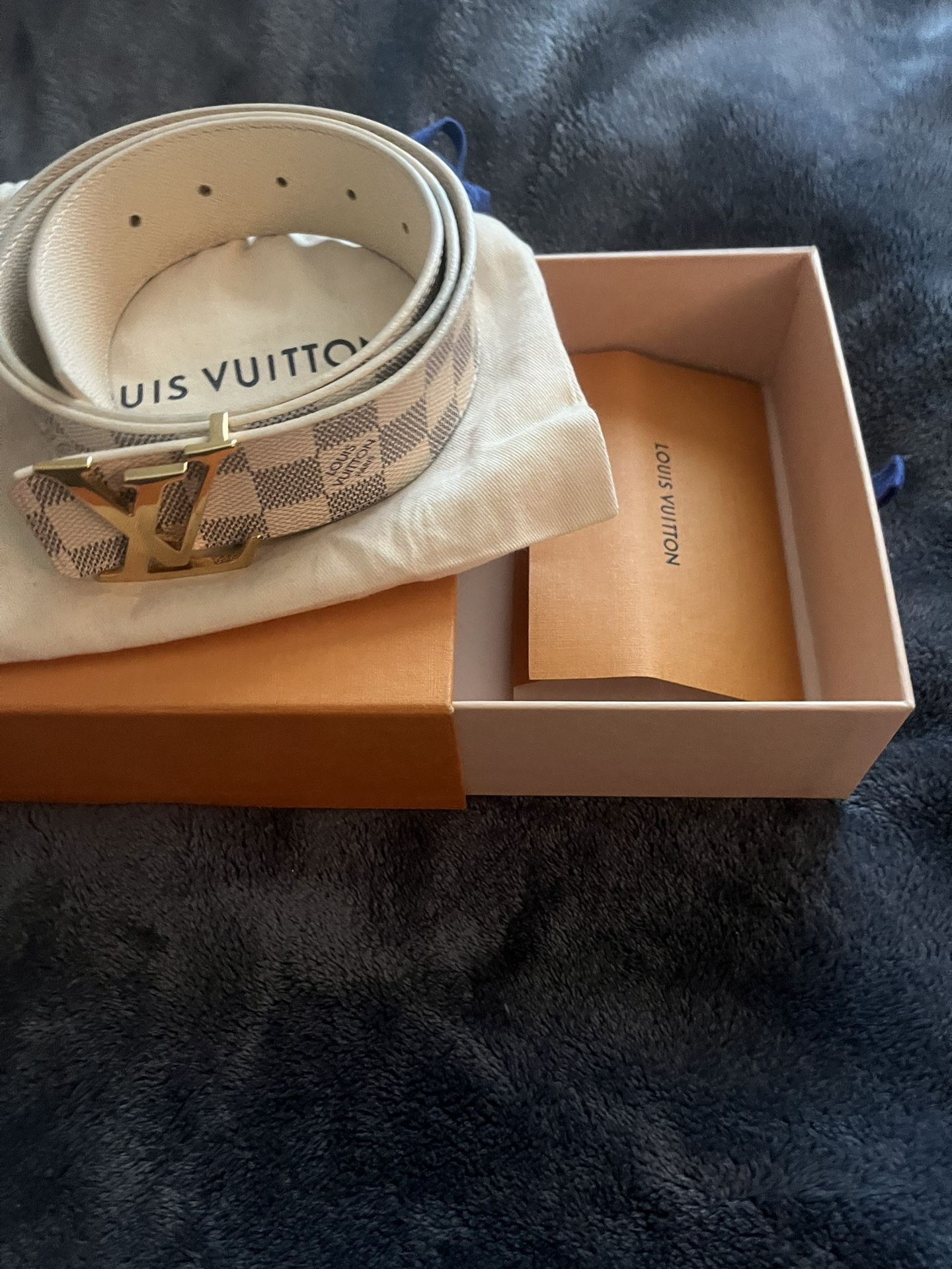 Louis Vuitton Reversible Belt Real With Receipt
