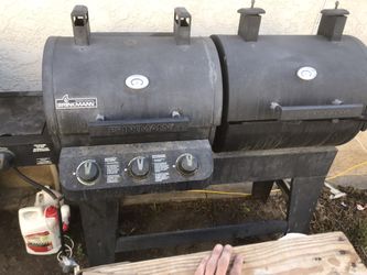 Propane and charcoal ..