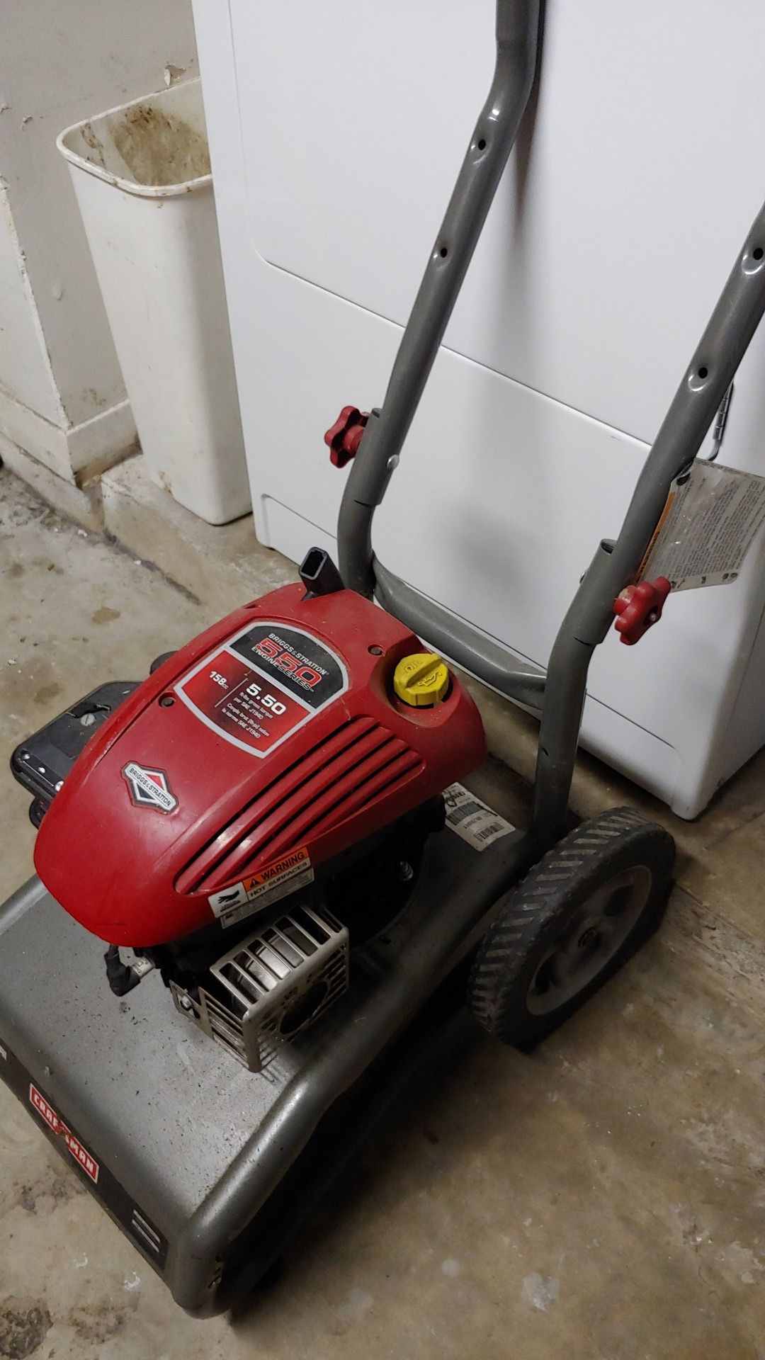 Craftsman 5.5 hp 2200 psi pressure washer for Sale in Austin, TX OfferUp