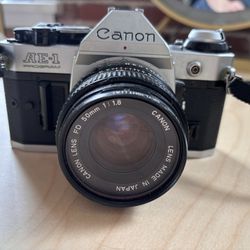 Canon AE-1 Film Camera 