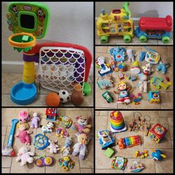 Massive Baby & Toddler Toy Lot