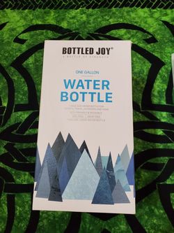Bottled Joy 1 gallon water bottle
