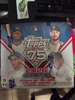 Topps - MLB Series 2 Jumbo Hobby Box