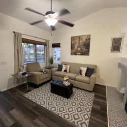 Sofa, Chair, Whole living room