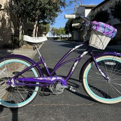 Electra “Hawaii” 3 Speed Ladies Beach Cruiser Bike 24”