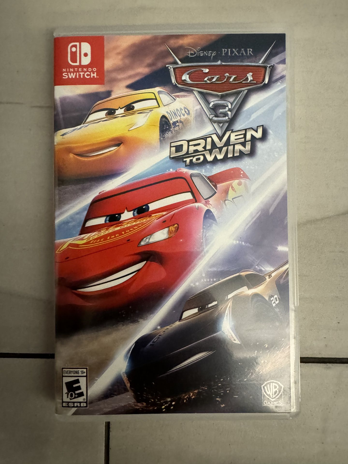 Nintendo Switch Cars 3 Driven to Win Video Game