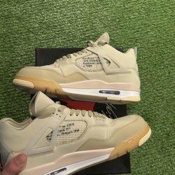 Jordan 4 Off Whites