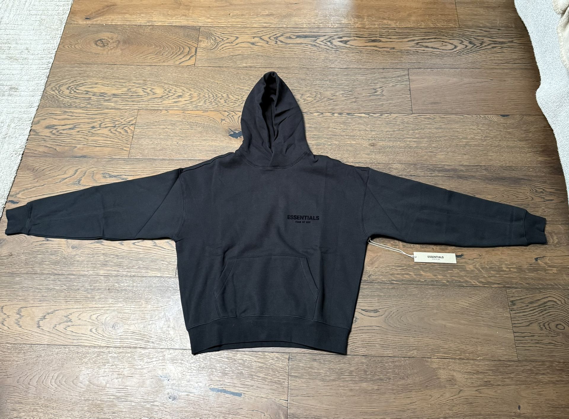 ESSENTIALS FEAR OF GOD Hoodie, Pullover, Black, Size XS, Men
