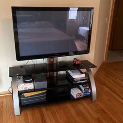 TV Stand And 50” TV