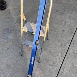 small Metal Ladder With Level