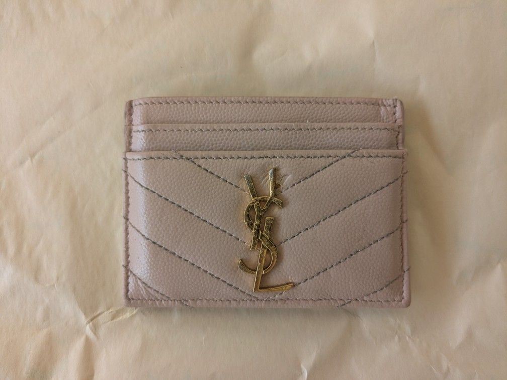 Saint Laurent Monogram Card Wallet