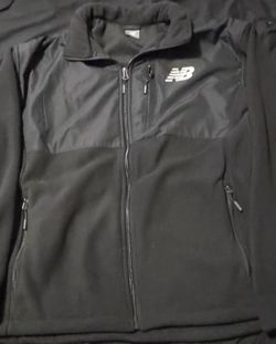 New balance black men jacket size 2x