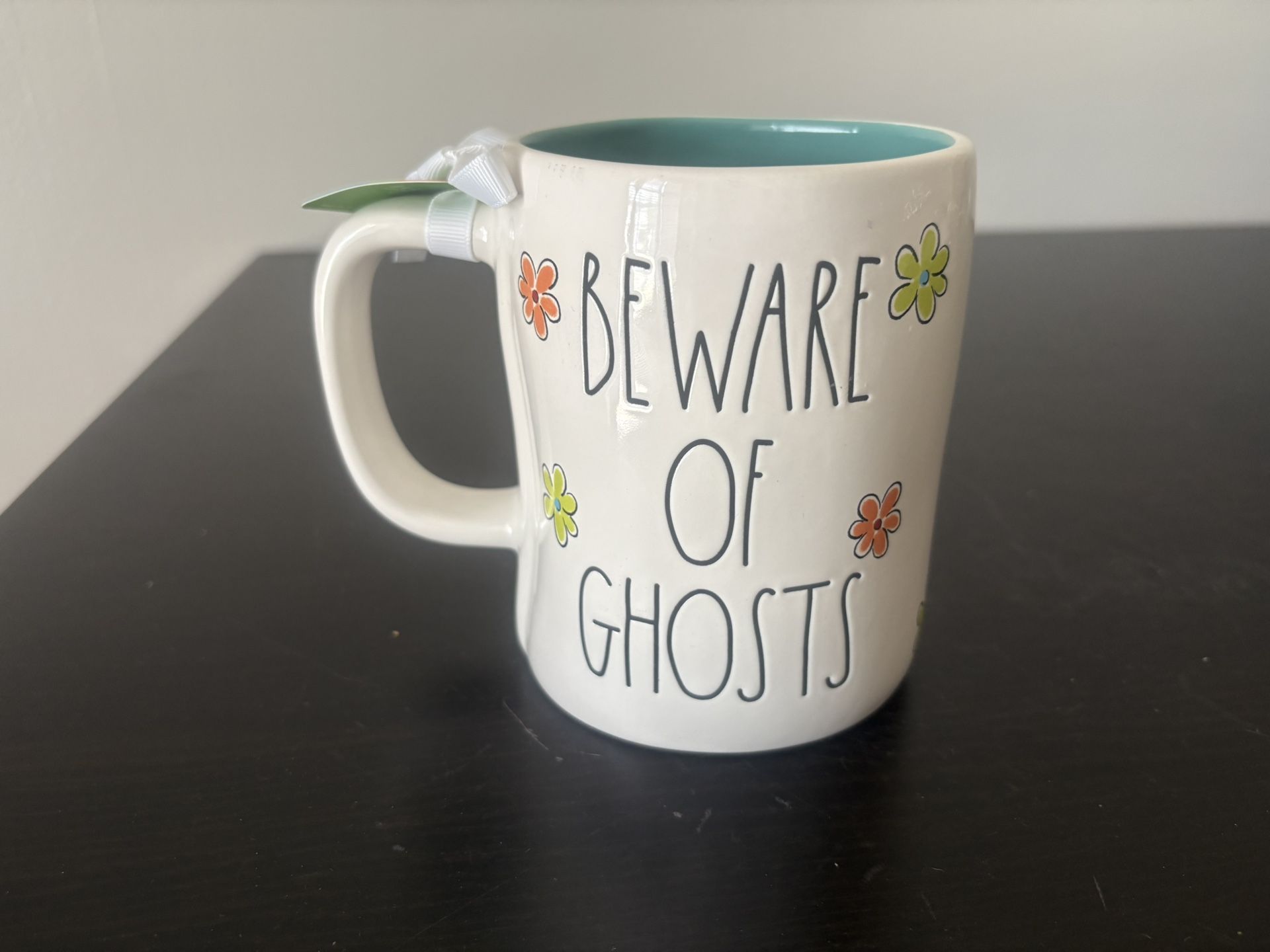 New Rae Dunn Scooby Doo Beware Of Ghosts Mug DS