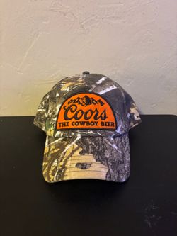 Camo Coors Beer Hat