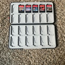 (READ DESCRIPTION) Pokémon Game Holder With Games Included